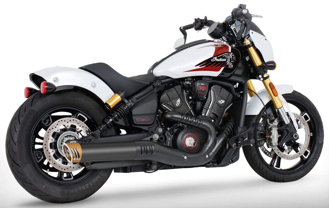 4" SLIP-ONS FOR INDIAN SCOUT 2025 TO PRESENT - view 1