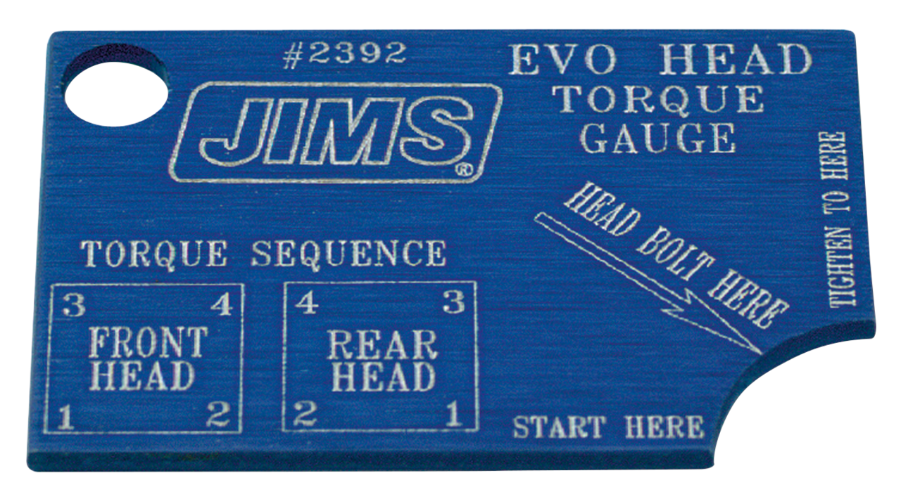 JIMS HEAD BOLT TORQUE GAUGE FOR EVOLUTION ENGINES Secondary image