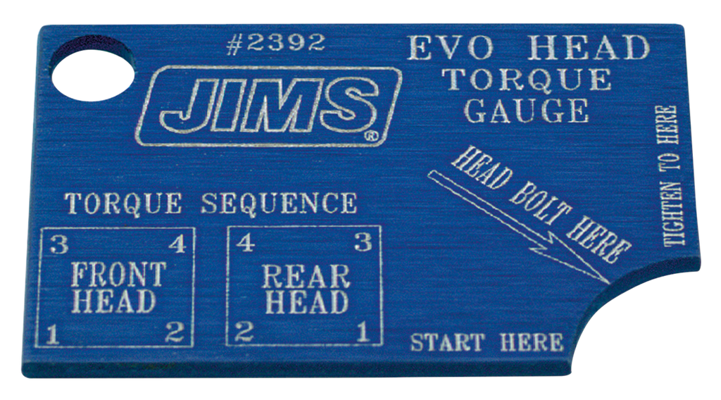 JIMS HEAD BOLT TORQUE GAUGE FOR EVOLUTION ENGINES - view 2