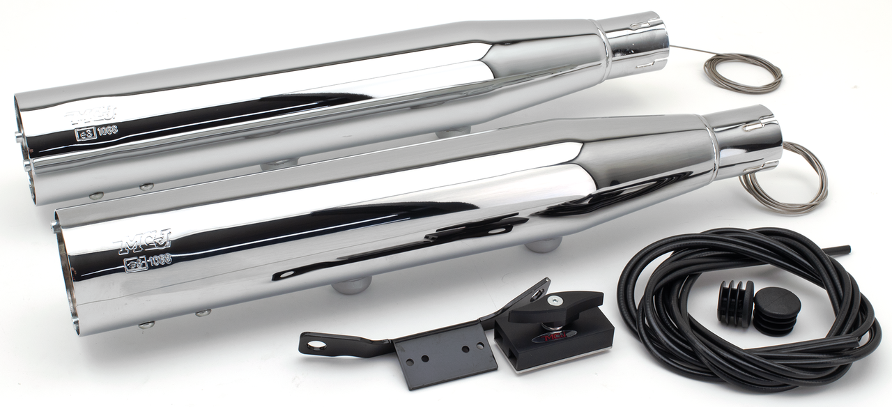 MCJ ADJUSTABLE EXHAUSTS FOR SPORTSTER - view 1 Main image