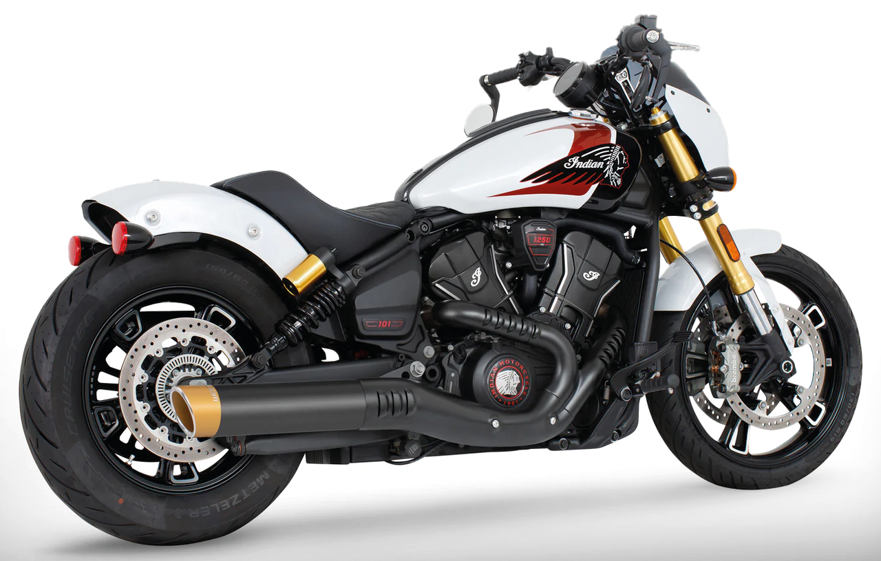 4" SLIP-ONS FOR INDIAN SCOUT 2025 TO PRESENT - view 1
