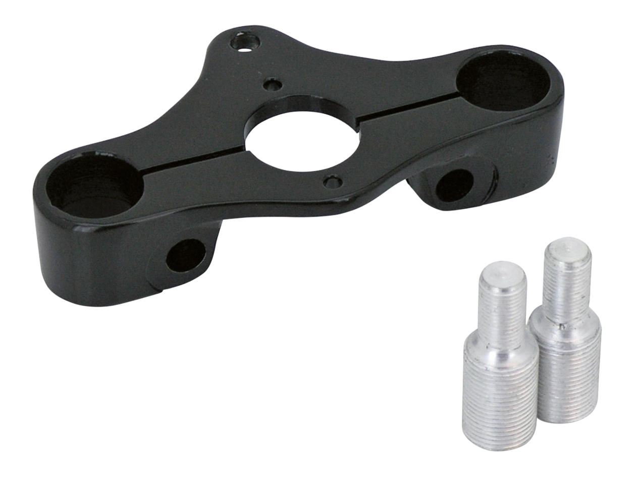 UPPER TRIPLE TREE CLAMPS FOR OLD STYLE IN-LINE SPRINGER FORKS - view 1