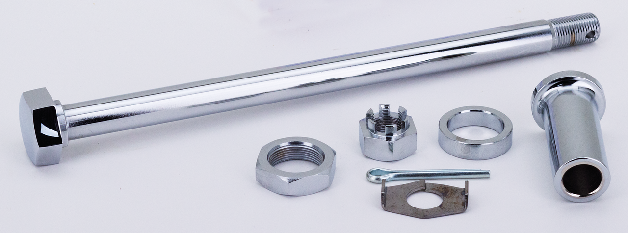 CHROME PLATED FRONT AND REAR AXLES - view 1