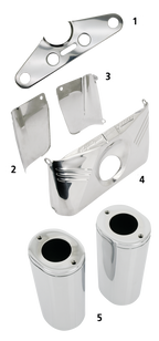 ANTIQUE HEAD LAMP TRIM - view 1