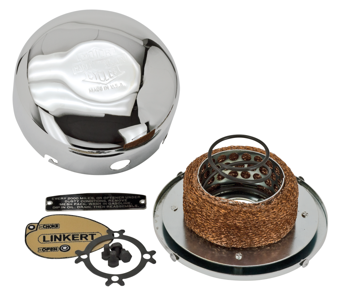 AIR INTAKE AND AIR CLEANER FOR LINKERT CARBURETORS - view 1