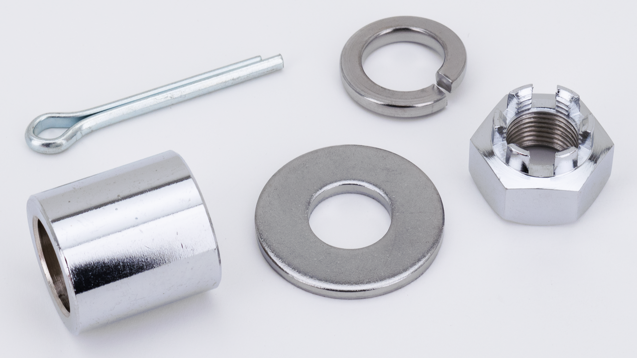 CHROME PLATED FRONT AND REAR AXLES - view 1 Main image