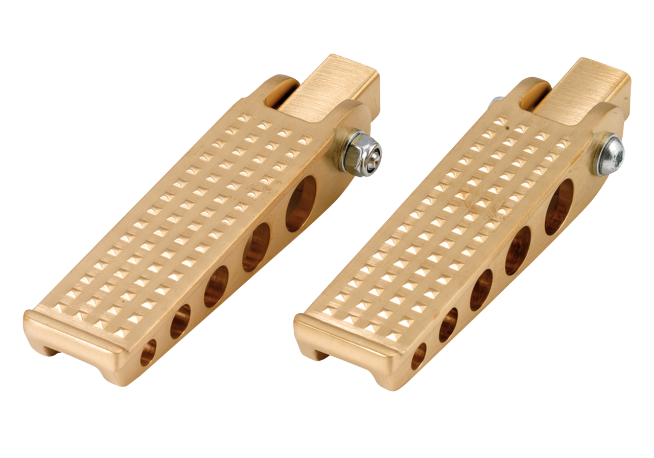 KUSTOM TECH FORGED BRASS KNURLED PEGS - view 1
