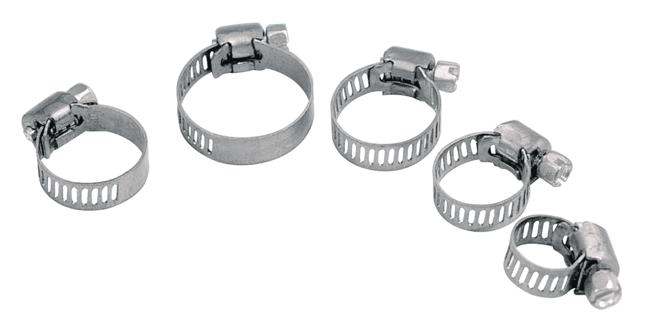 STAINLESS STEEL UNIVERSAL HOSE CLAMPS - view 1 Main image
