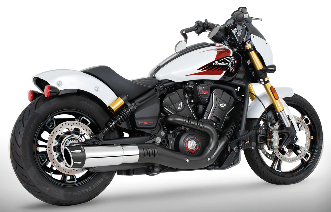 4" SLIP-ONS FOR INDIAN SCOUT 2025 TO PRESENT - view 1