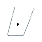 CHROME SADDLEBAG SUPPORTS - view 2