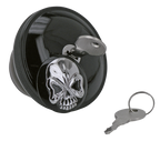 LOCKABLE THREE-DEE SKULLED GAS CAPS - view 2