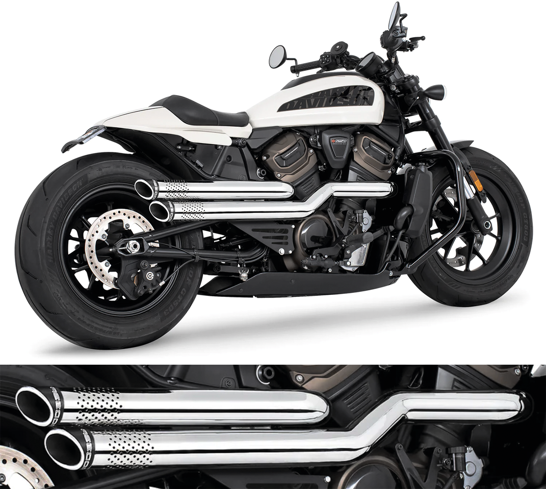 FREEDOM PERFORMANCE INDEPENDENCE EXHAUSTS FOR RH SPORTSTER - view 1