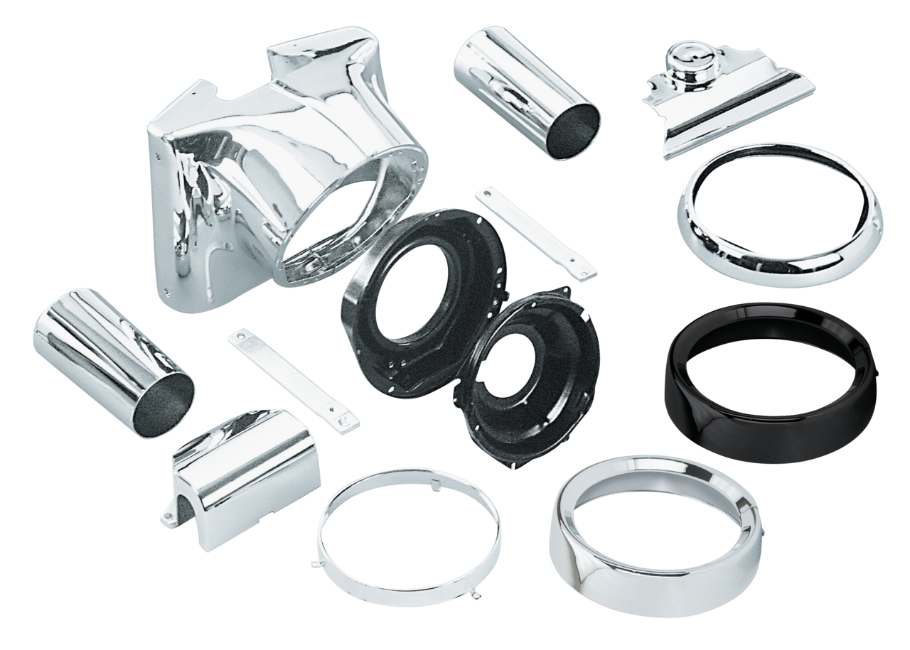 HEADLIGHT HOUSING CONVERSION KIT FOR HERITAGE SOFTAIL AND FAT BOY - view 1