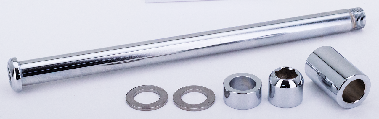 CHROME PLATED FRONT AND REAR AXLES - view 1