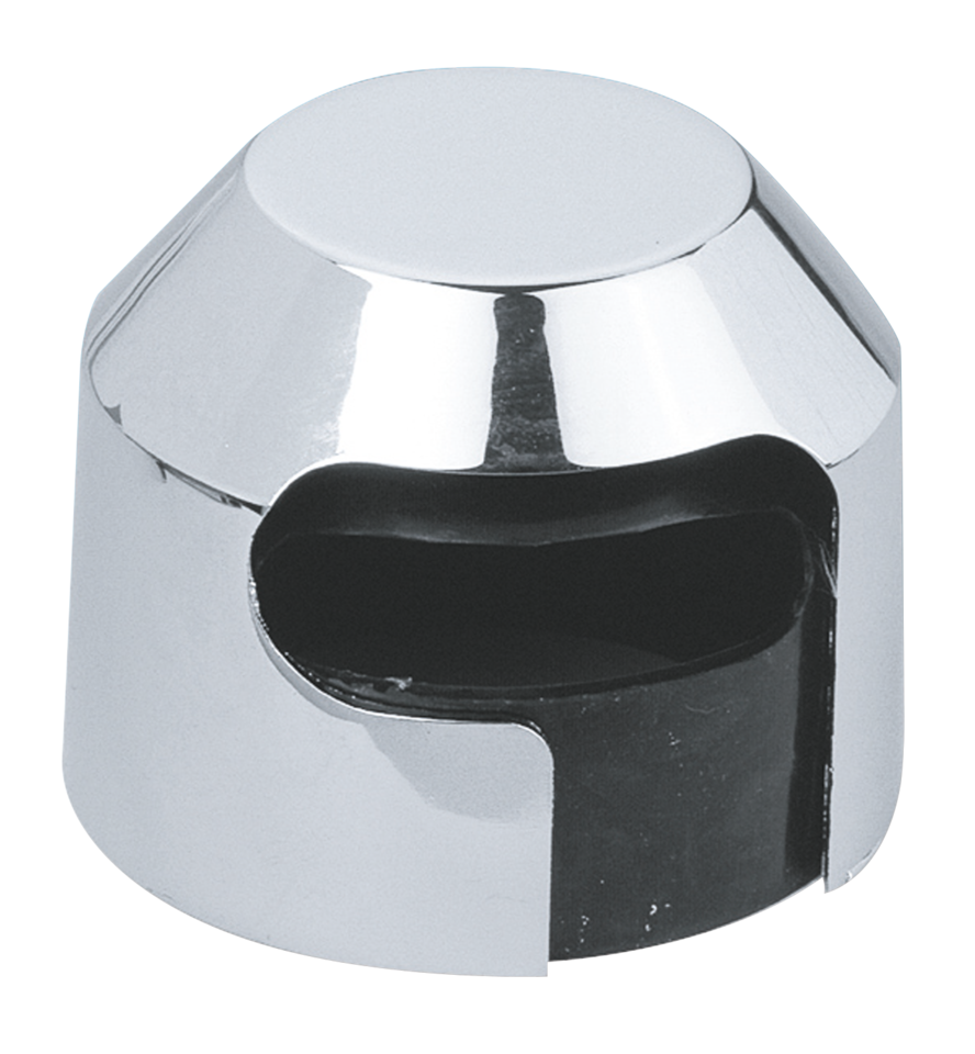 CHROME SOLENOID END COVER - view 1