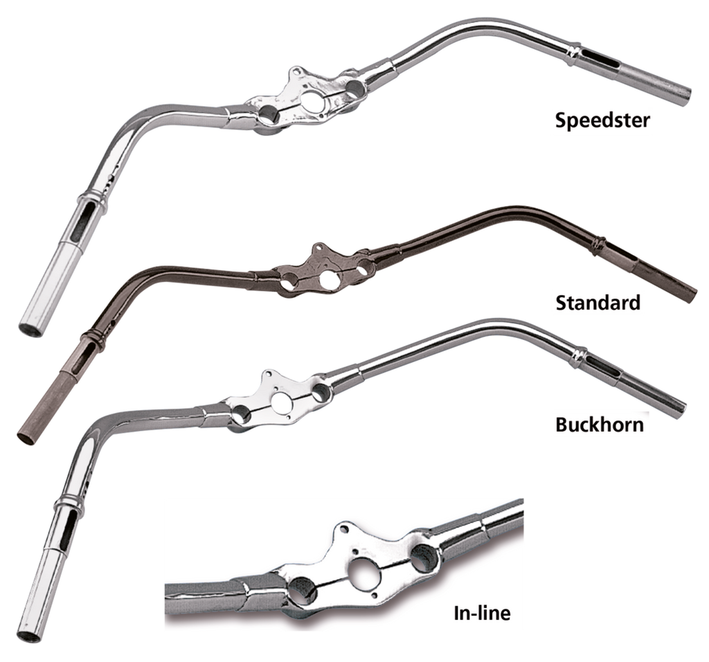 HANDLEBARS AND CONTROLS FOR 1937-1948 SPRINGER FORKS - view 3