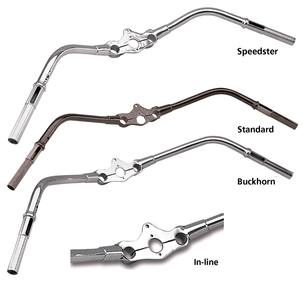 HANDLEBARS AND CONTROLS FOR 1937-1948 SPRINGER FORKS - view 3