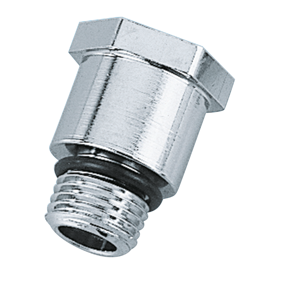 CHROME PLATED OIL GAUGE FITTINGS - view 1