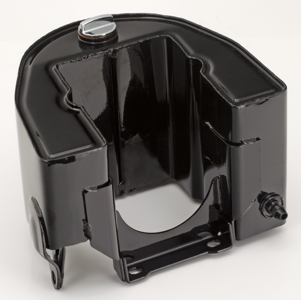 EARLY BIG TWIN STYLE OIL TANKS - view 2