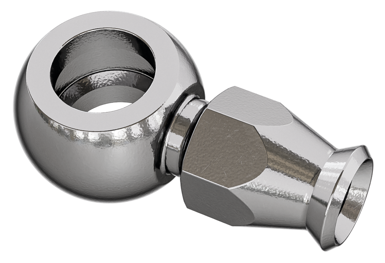GOODRIDGE ULTIMATE STAINLESS STEEL BRAIDED BRAKE AND CLUTCH LINES WITH ALL CHROME OR STAINLESS STEEL FITTINGS - view 1 Main image