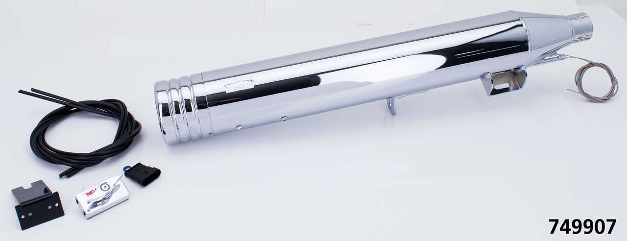 MCJ ADJUSTABLE EXHAUSTS FOR DYNA - view 1