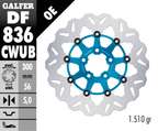 GALFER "WAVE" FLOATING DISC BRAKE ROTORS - view 2
