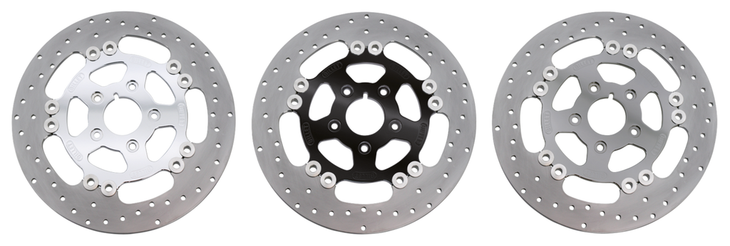 HARRISON'S FULL FLOATING STAINLESS IRON DISC BRAKE ROTORS, WITH BILLET ALUMINUM CENTER - view 2