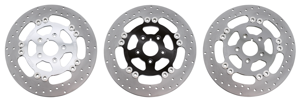 HARRISON'S FULL FLOATING STAINLESS IRON DISC BRAKE ROTORS, WITH BILLET ALUMINUM CENTER - view 2
