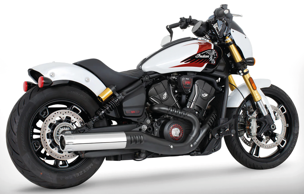 4" SLIP-ONS FOR INDIAN SCOUT 2025 TO PRESENT - view 1