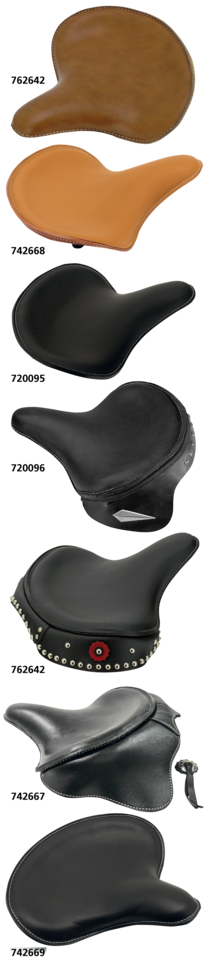 OLD STYLE LEATHER SOLO SADDLES - view 1