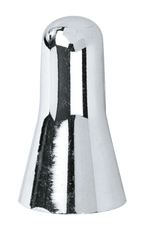CHROME TIRE STEM COVER FOR RUBBER VALVES - view 2