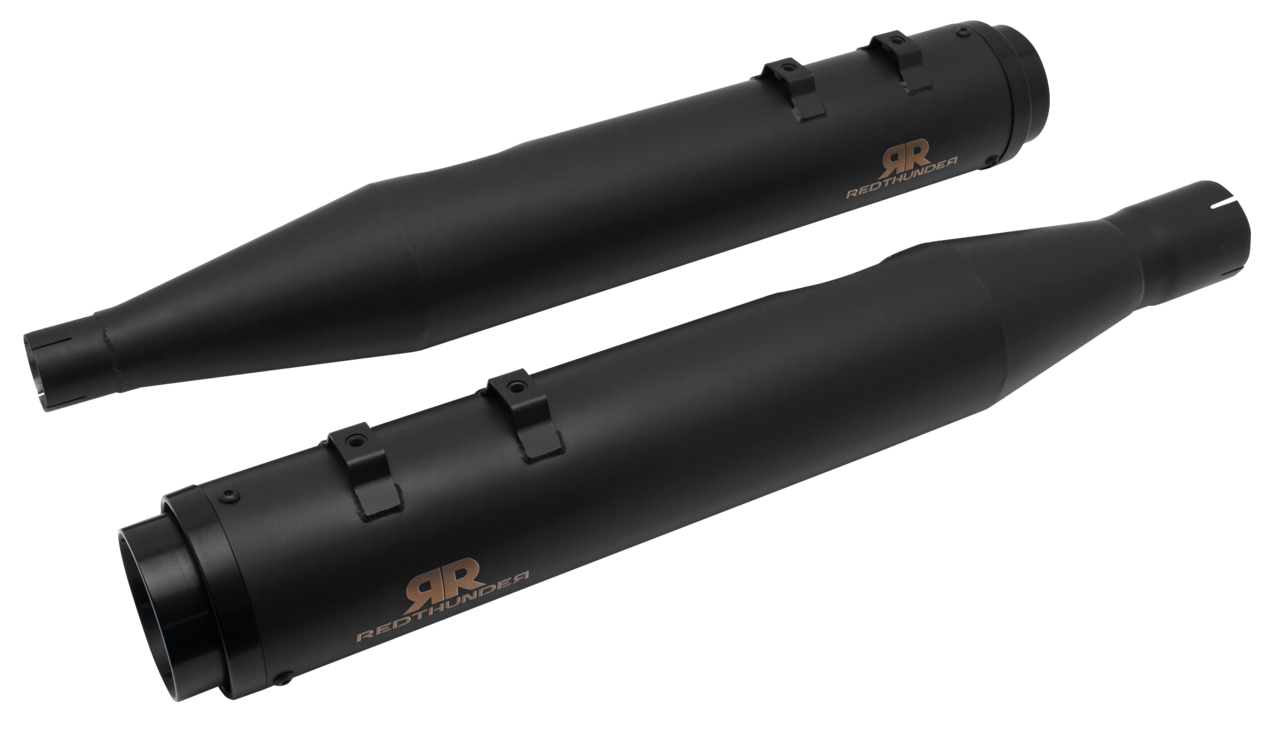 REDTHUNDER SLIP-ON MUFFLERS FOR MILWAUKEE EIGHT TOURING - view 1 Main image