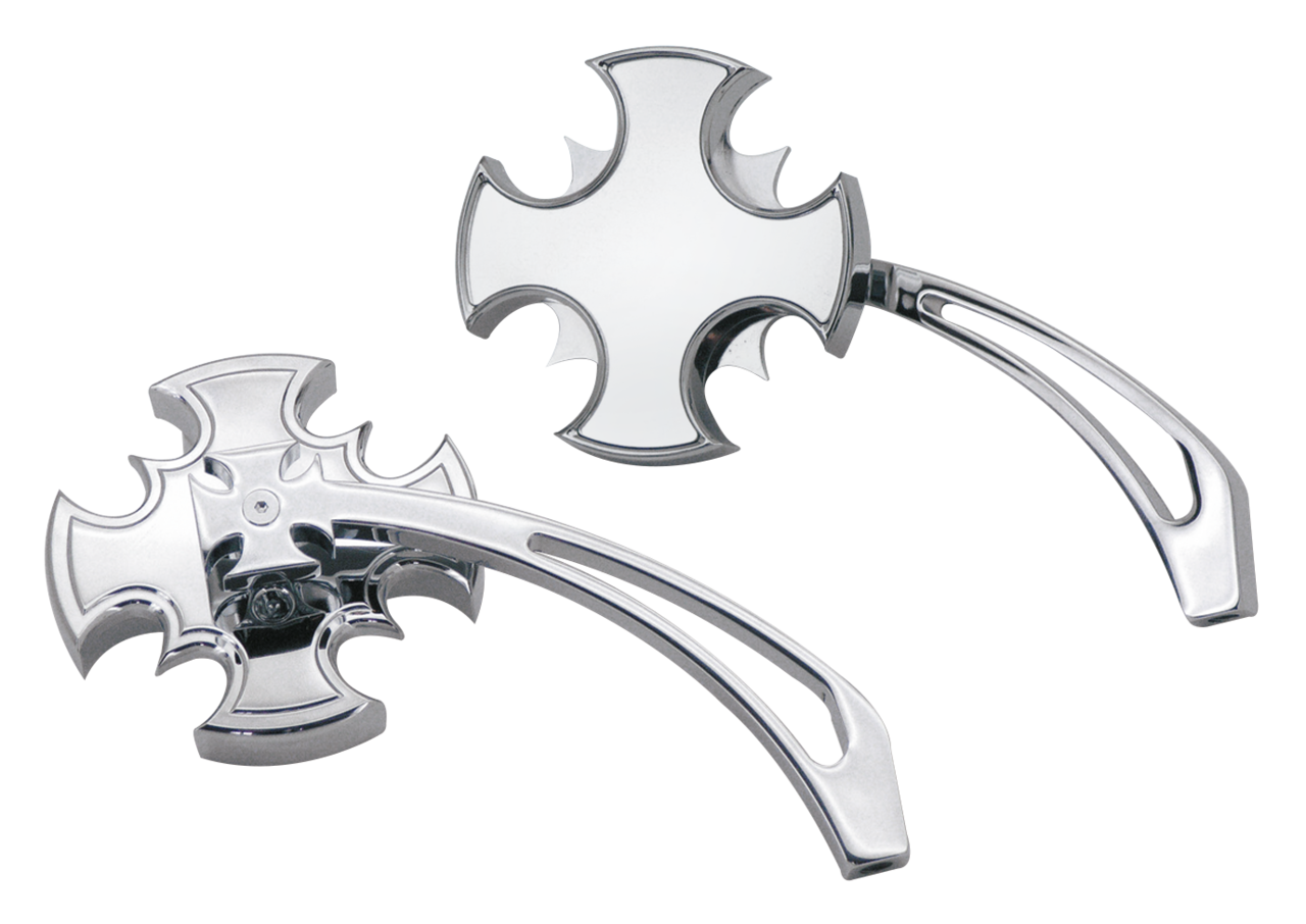 CROSS BLADE MIRROR SET WITH CUT-OUT ARM Secondary image