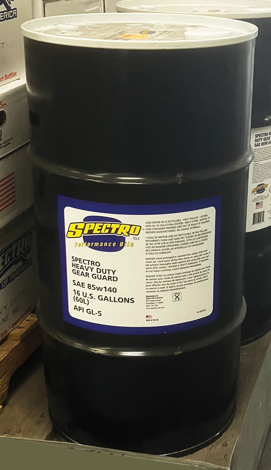SPECTRO "PREMIUM GEAR GUARD" SAE 85W140 GEAR OIL - view 1