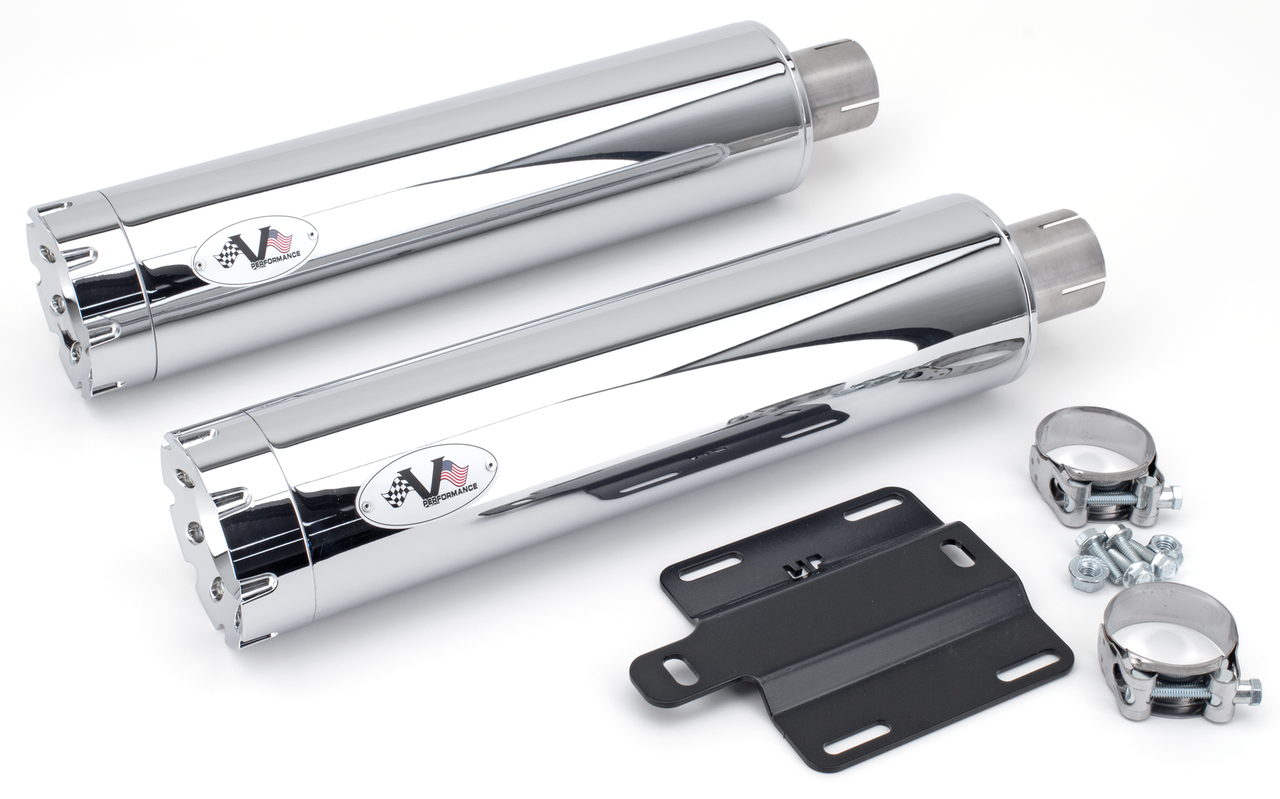 V-PERFORMANCE SLIP-ON MUFFLERS FOR INDIAN SCOUT - view 1 Main image