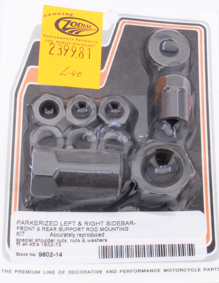FOOTBOARD PARTS FOR EARLY BIG TWIN & 45CI - view 1
