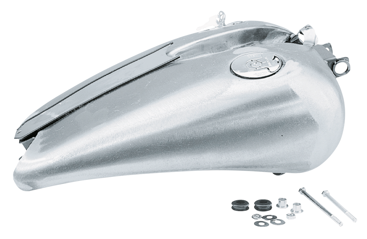 ONE PIECE 2" STRETCHED TANK WITH DASH MOUNT FOR DYNA GLIDE Secondary image