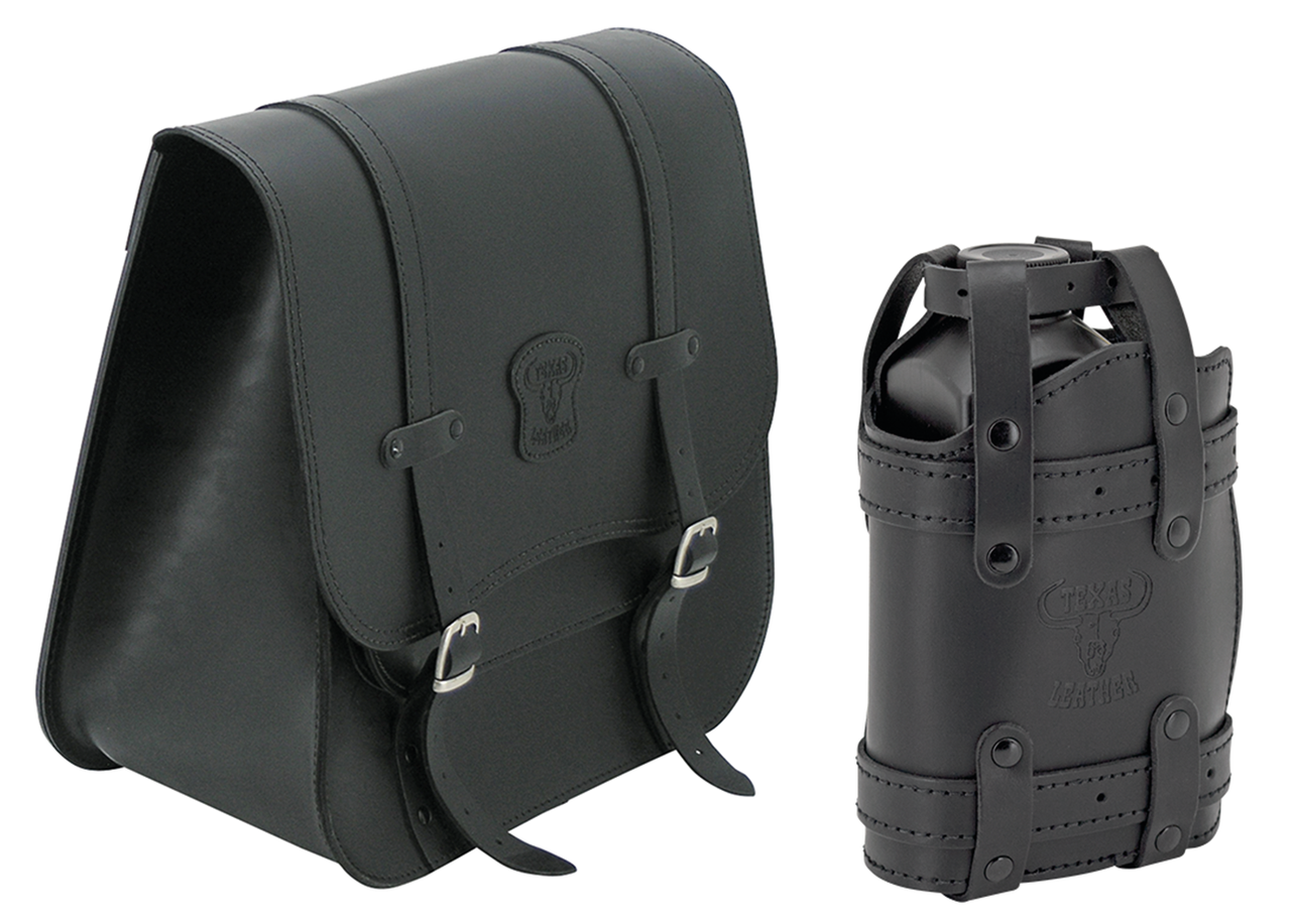 TEXAS LEATHER SIDE SADDLEBAG - view 1 Main image