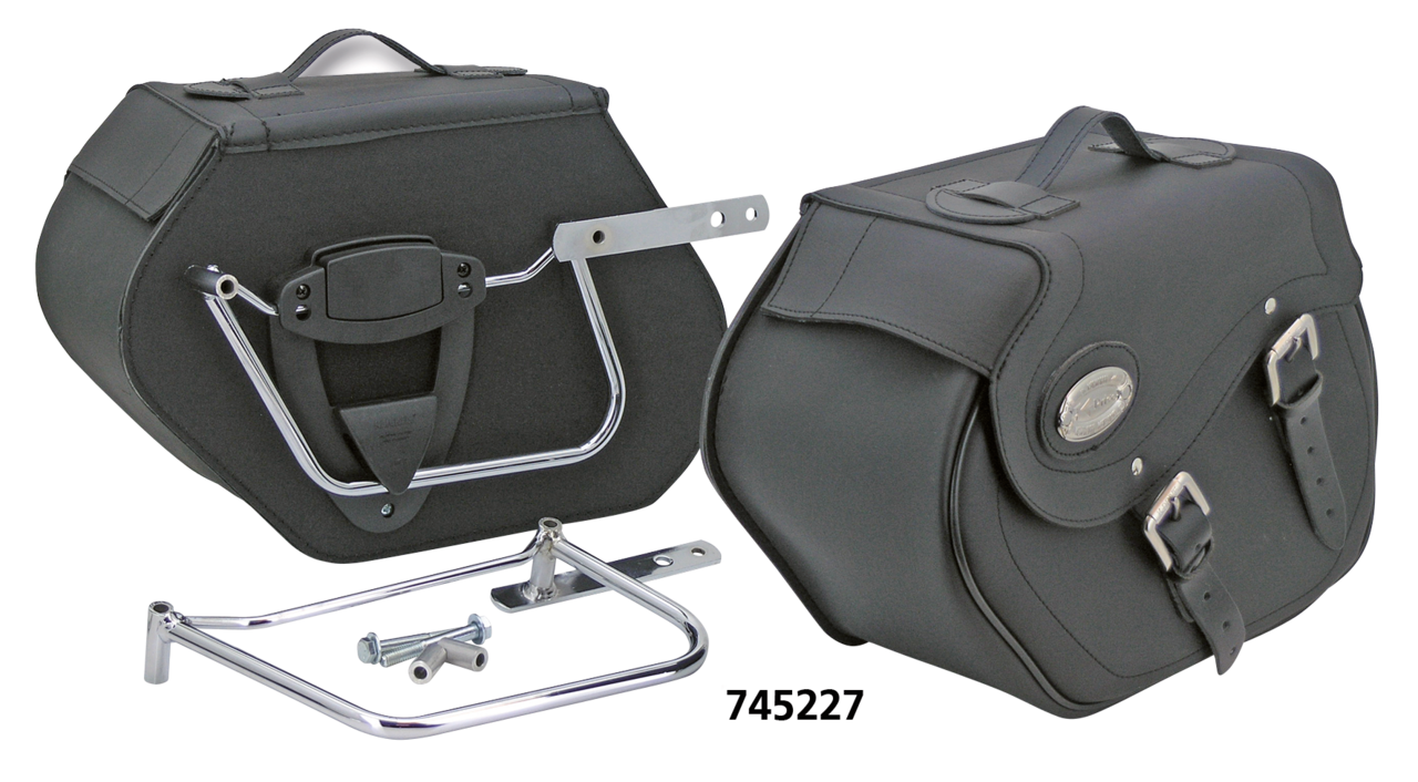 K-DRIVE/LONGRIDE "CLICK & LOCK" SADDLEBAG KITS - view 1 Main image