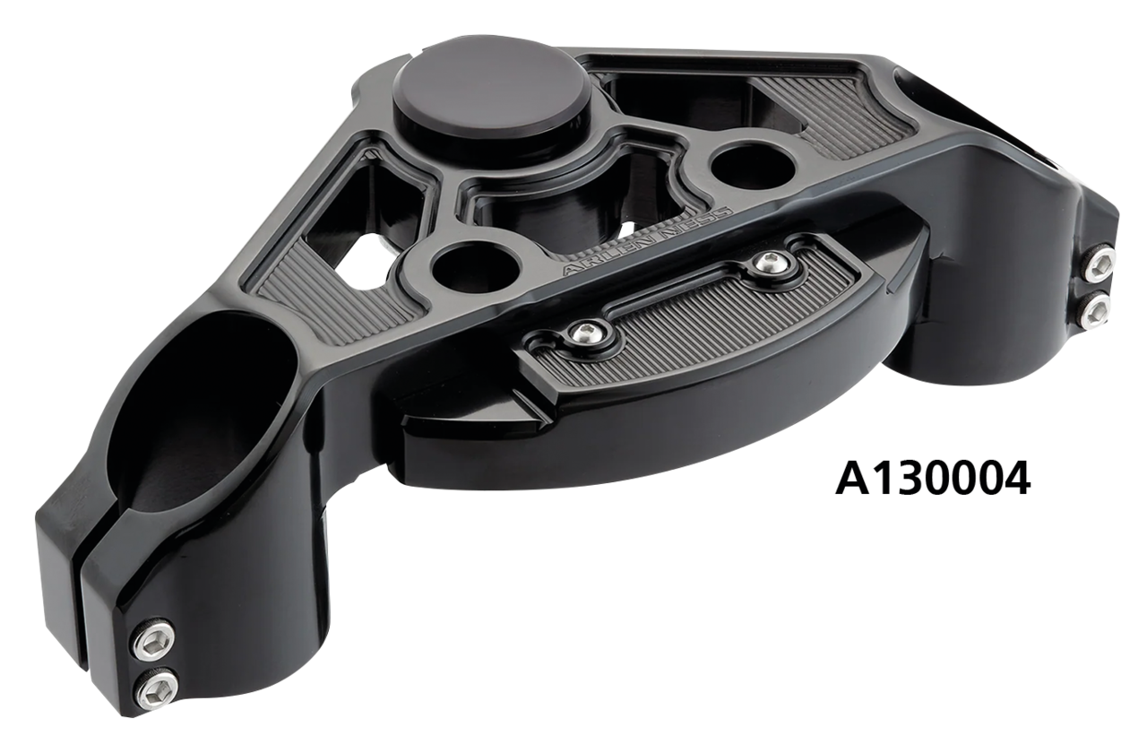 ARLEN NESS METHOD UPPER FORK CLAMPS AND TRIPLE TREES FOR ROAD GLIDE - view 1 Main image
