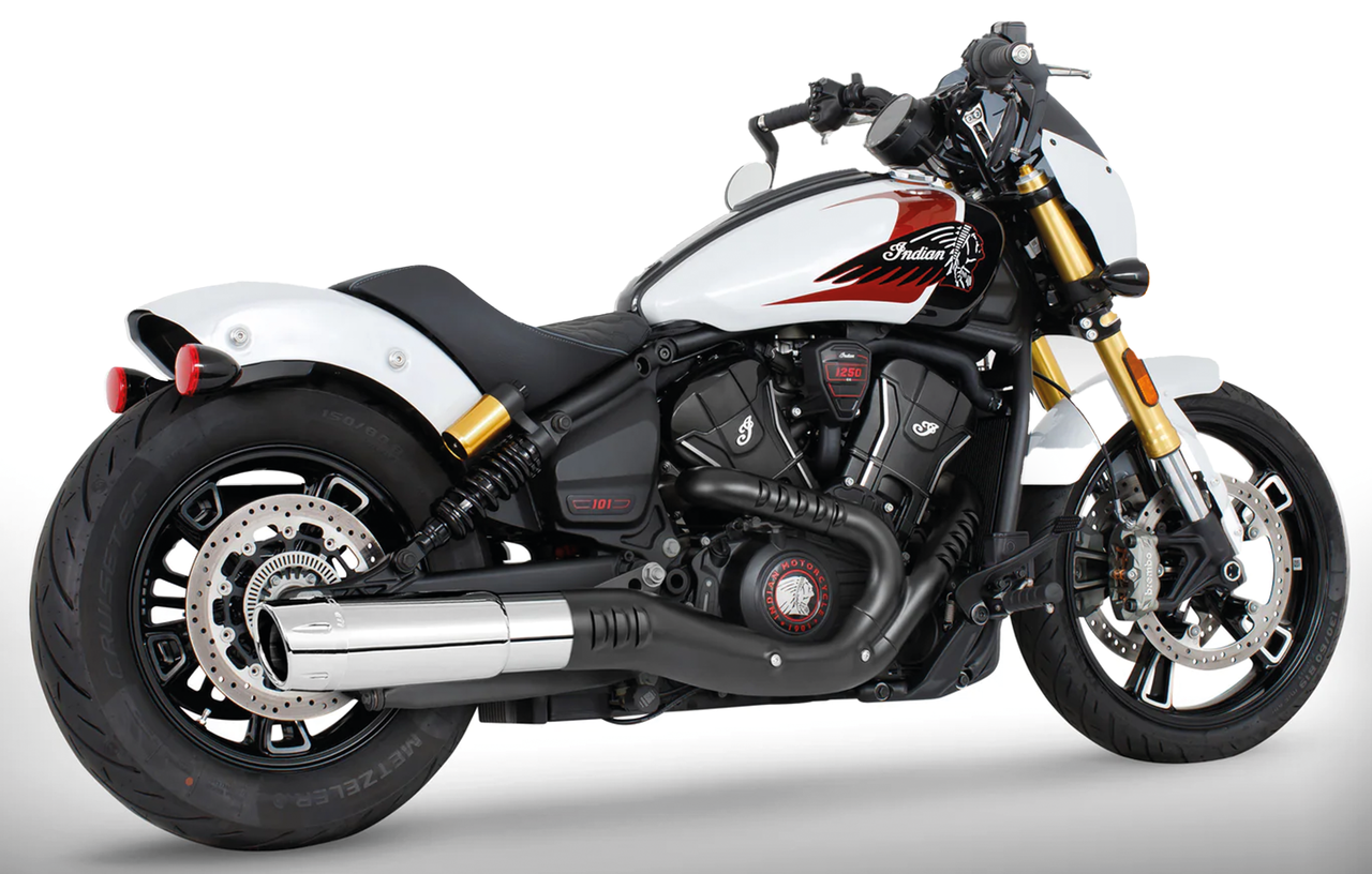 4" SLIP-ONS FOR INDIAN SCOUT 2025 TO PRESENT - view 1