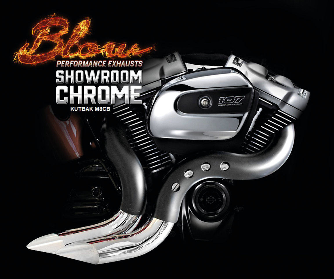 BLOW PERFORMANCE EXHAUSTS FOR MILWAUKEE EIGHT Secondary image