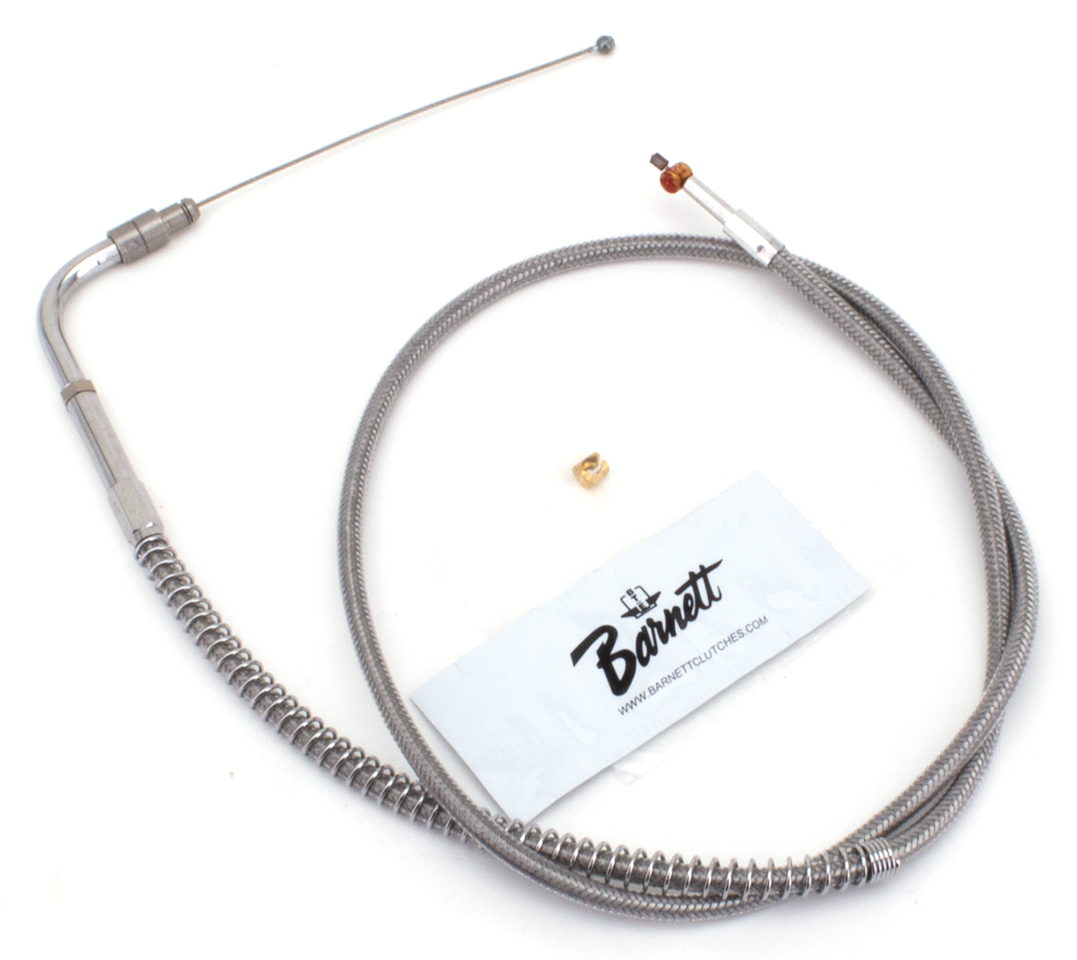 T04 - THROTTLE & IDLE CABLE 1996-2015 SOFTAIL, 1996-2017 DYNA, 1996-2001 CARBURETOR EQUIPPED TOURING & 2007 TO PRESENT SPORTSTER - view 1 Main image
