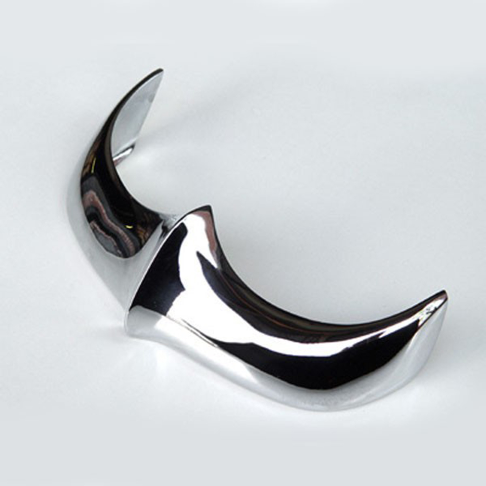 NATIONAL CYCLE CHROME CAST FENDER TIPS - view 1 Main image