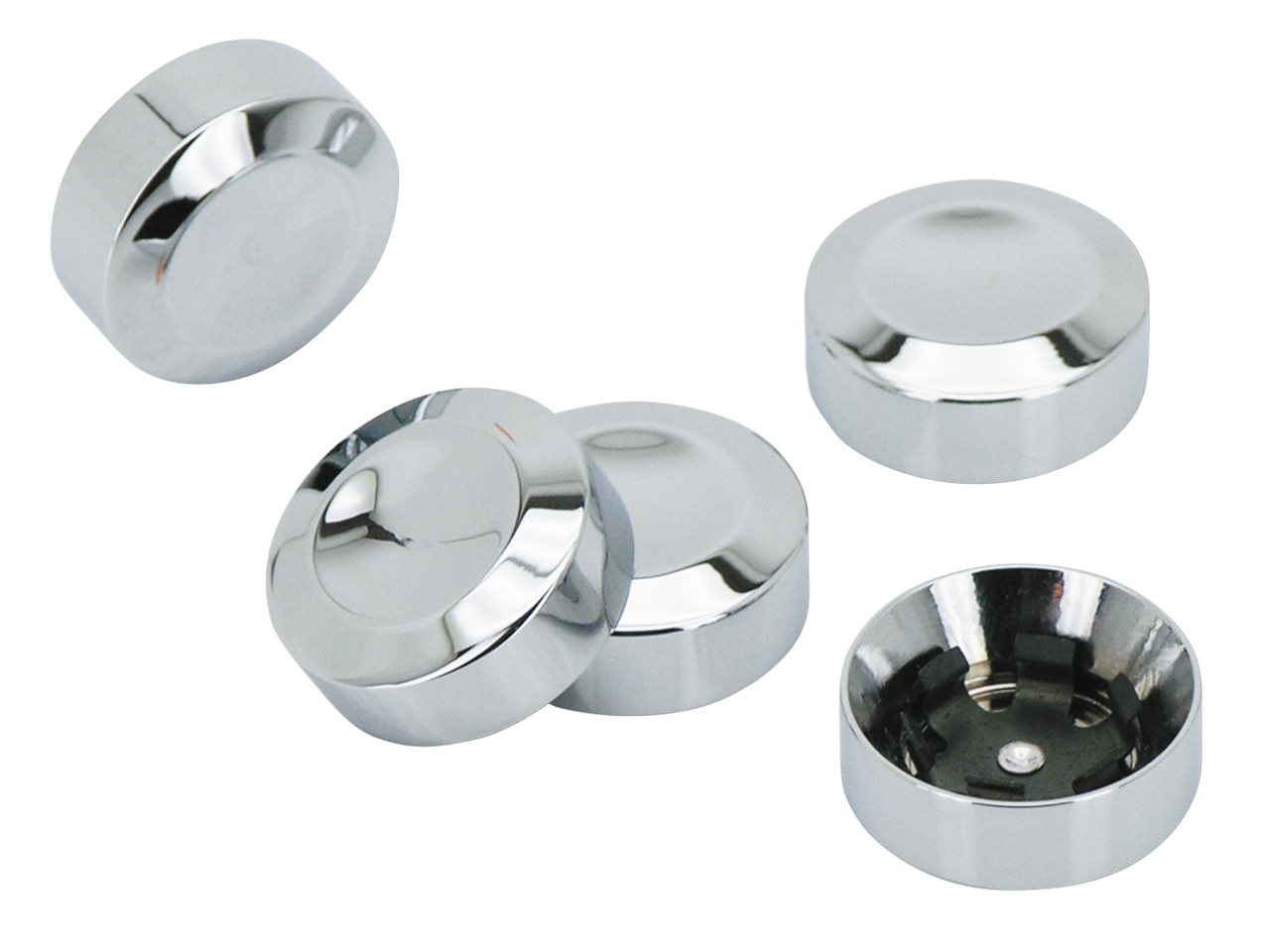 CHROME SPROCKET BOLT COVER KIT - view 1