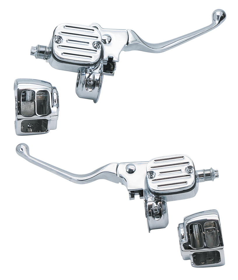 STOCK STYLE HANDLEBAR KIT WITH HYDRAULIC CLUTCH MASTER CYLINDER - view 2