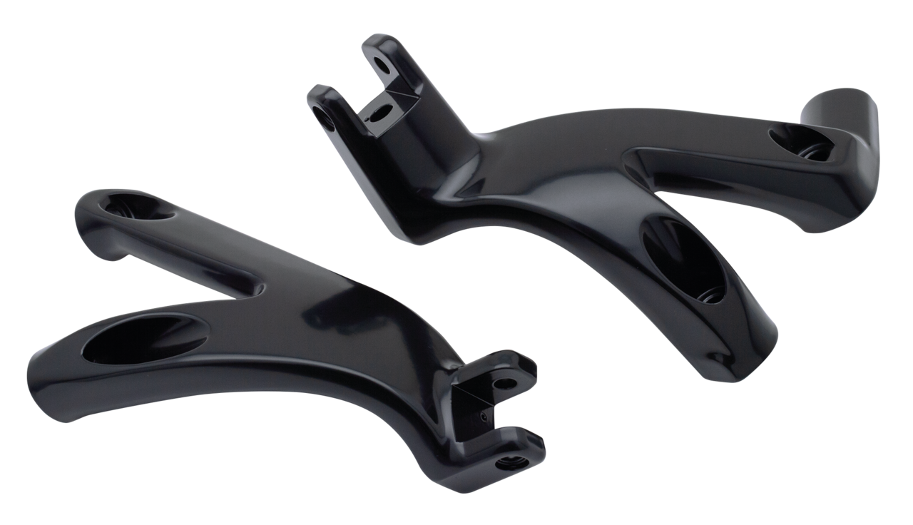 FLOORBOARD TO FOOT PEG CONVERSION BRACKETS FOR MILWAUKEE EIGHT SOFTAIL - view 2