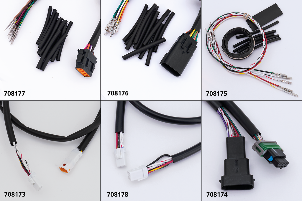 NAMZ HANDLEBAR GAUGE WIRING EXTENSIONS - view 2