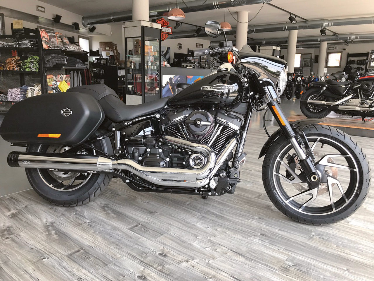 MCJ ADJUSTABLE EXHAUSTS FOR MILWAUKEE EIGHT SOFTAIL - view 3