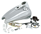 2" STRETCHED RUBBER MOUNT SPORTBOB TANK WITH DASH FOR 1995-2003 SPORTSTER - view 1